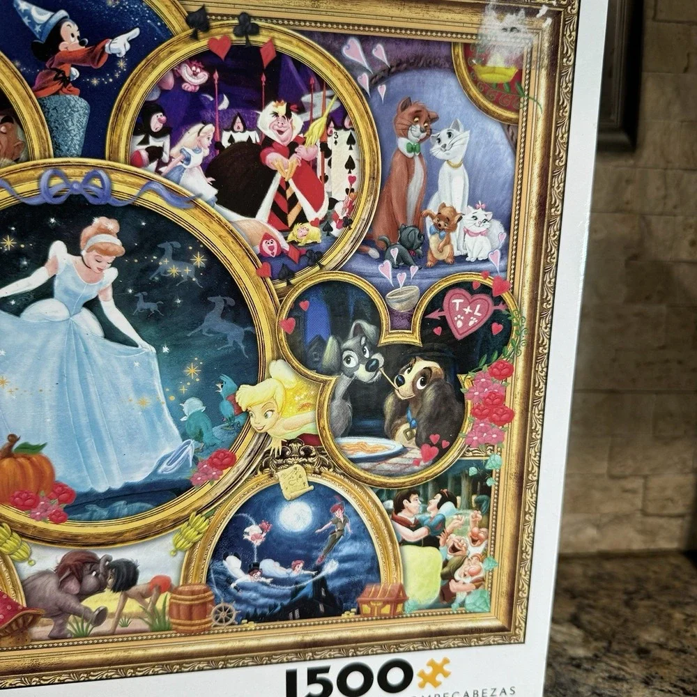 Disney Classics Collage Jigsaw Puzzle‎ 1500 Piece Dreams Collection 32x24